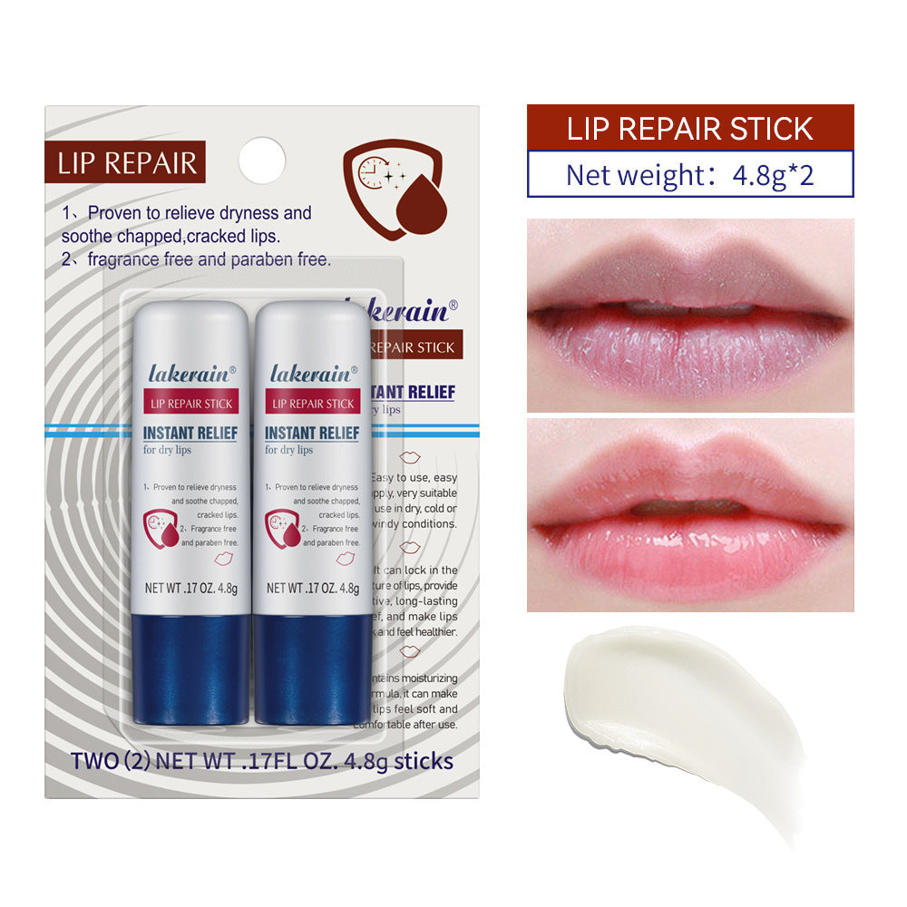 Lip Repair Stick Nourishing Moisturizing 2 PCs Lip Balm