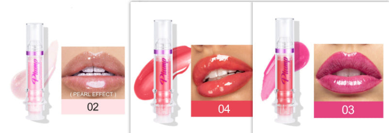 New Tube Lip Rich Lip Color Slightly Spicy Lip Honey Lip Glass Mirror Face Lip Mirror Liquid Lipstick