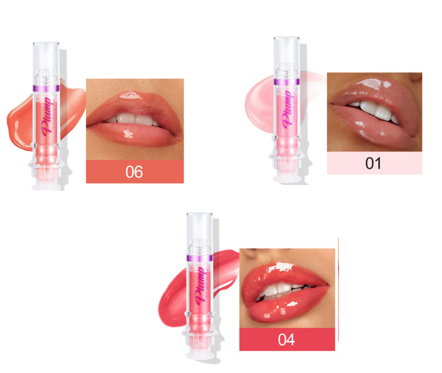 New Tube Lip Rich Lip Color Slightly Spicy Lip Honey Lip Glass Mirror Face Lip Mirror Liquid Lipstick