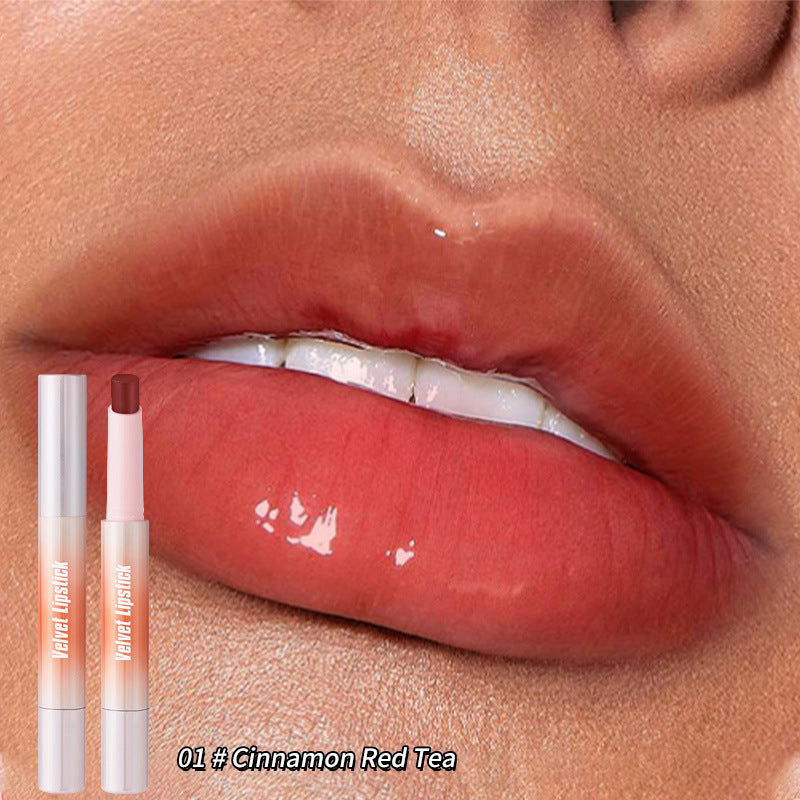 Velvet Air Matte Finish Lipstick No Stain On Cup