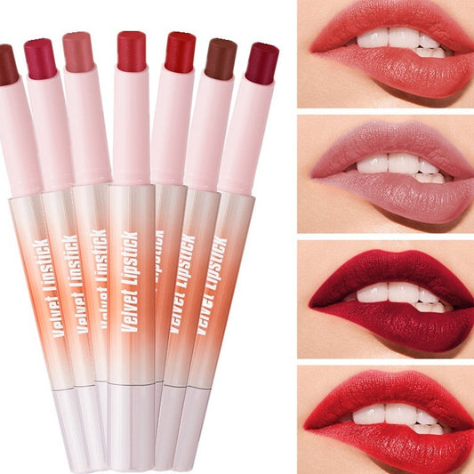 Velvet Air Matte Finish Lipstick No Stain On Cup