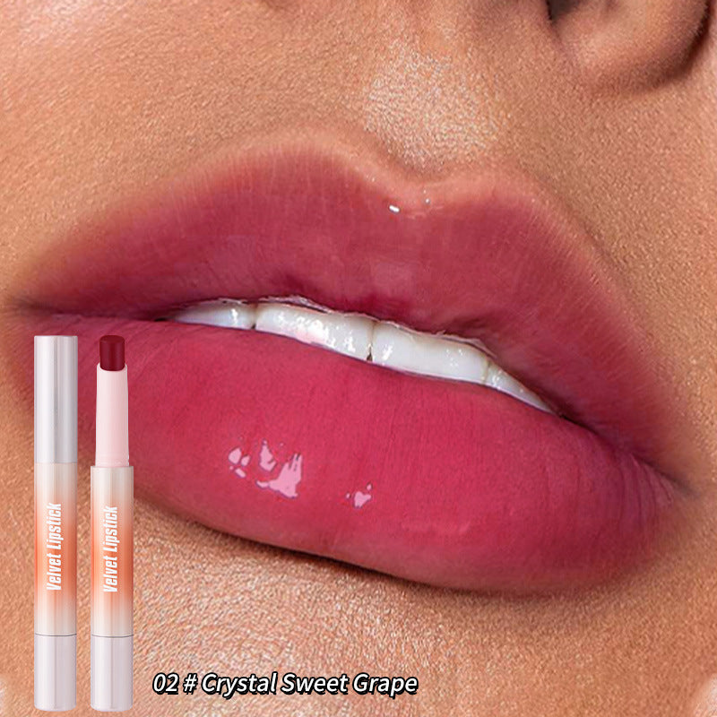 Velvet Air Matte Finish Lipstick No Stain On Cup